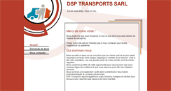 Desktop Screenshot of dsptransports.com